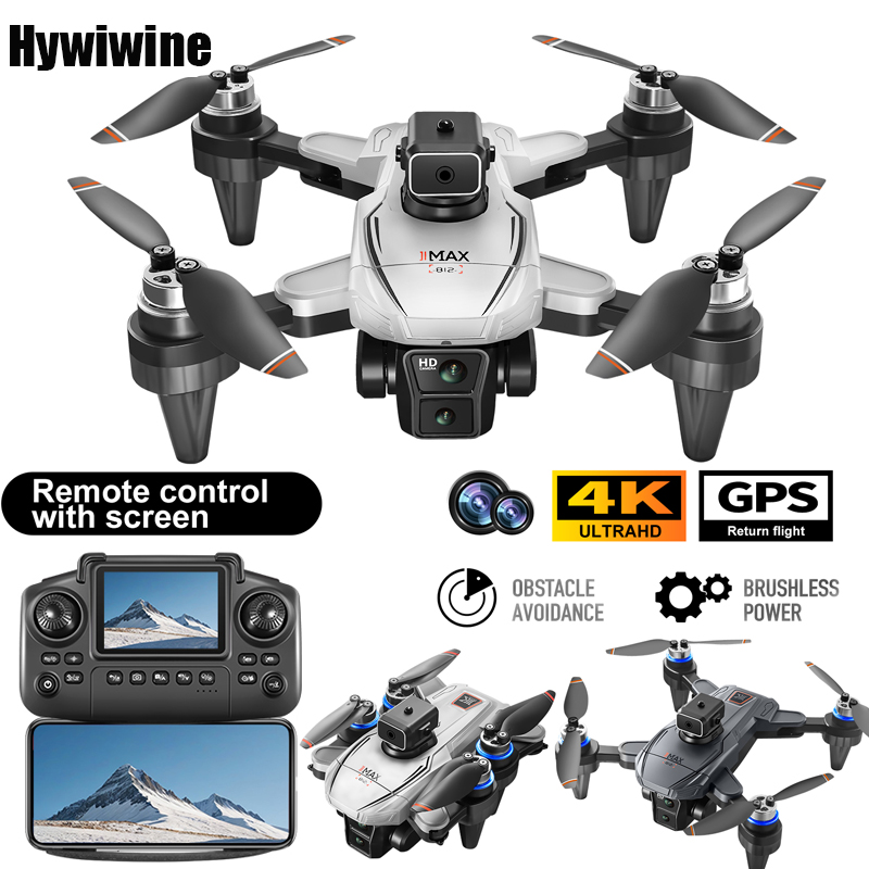 Drone Controller Screen - GPS RC Drone With Screen 4K