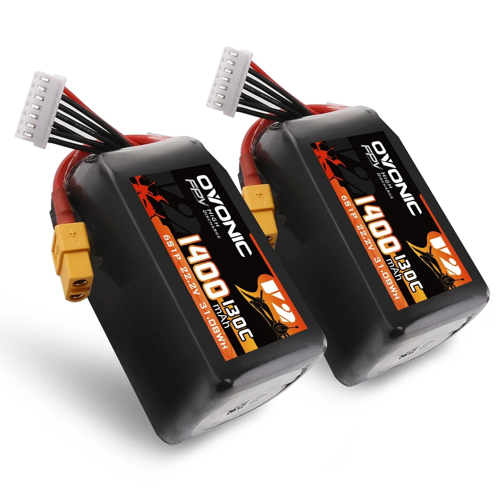 Drone Backpack - Ovonic 6S LiPo Battery 22.2V 1400mAh