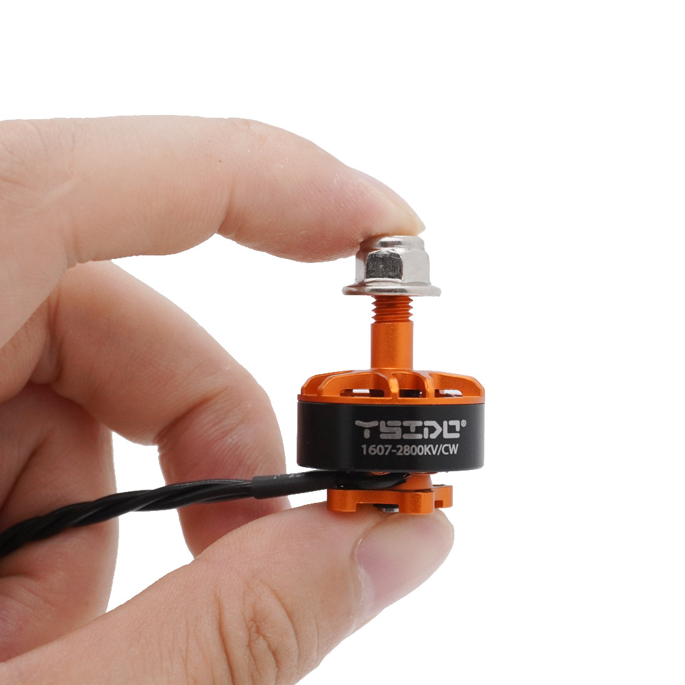 YSIDO 1607 2800KV 2-4S CW/CCW  - đánh giá và giá Drone Backpack