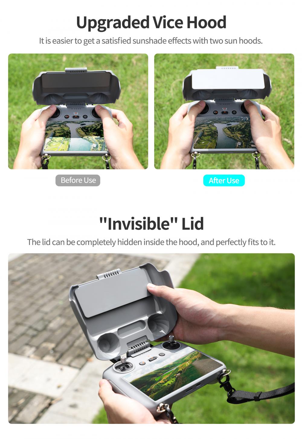 Screen Protection Shell Sunsha - đánh giá và giá Drone Neck Strap