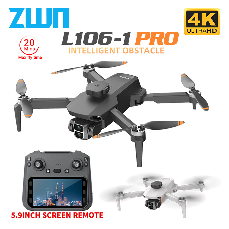 L106-1PRO GPS Professional Dro - đánh giá và giá Drone Controller Screen